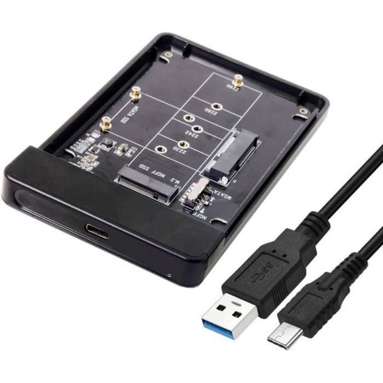 Boîtier Externe SSD Pour MacBook Air/Pro 2013-2016 - USB 3.0 Vers Connecteur 16+12 Pins | Transforme Votre SSD Interne En Disque Dur Portable - 3