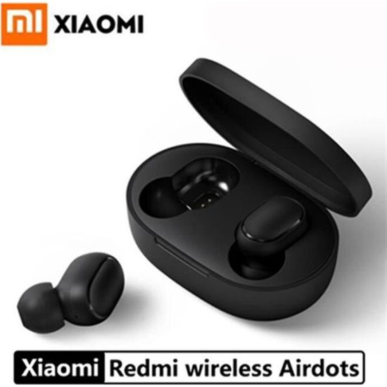 Original Xiaomi Redmi Airdots casque Xiaomi sans fil écouteur commande vocale Bluetooth 5.0 réduction du bruit contrôle du robinet