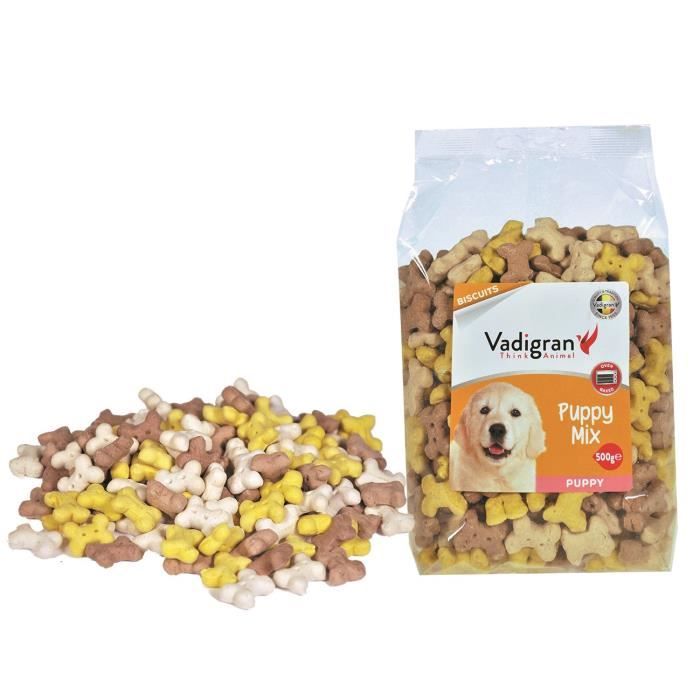 VADIGRAN Biscuits Puppy Mix - 500 g - Pour chiens