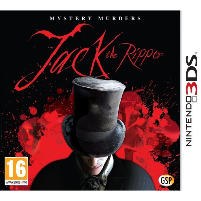 MYSTERY MURDERS: JACK L'EVENTREUR / Jeu 3DS