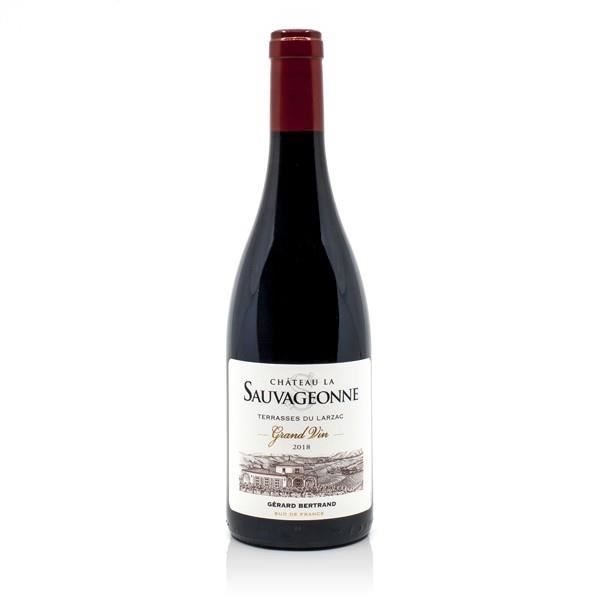 Château La Sauvageonne Grand Vin des Terrasses du Larzac rouge 2018 - Vin rouge bio