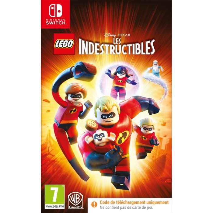 Lego Les Indestructibles Jeu Switch - Code de téléchargement