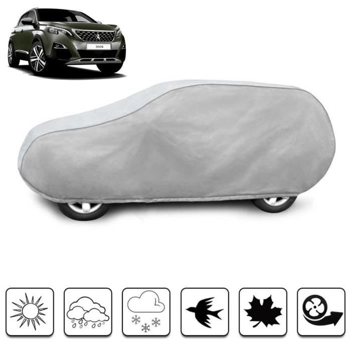 Housse de protection carrosserie auto extérieur Peugeot 3008 (2) - Bâche voiture pour Peugeot 3008 (2)