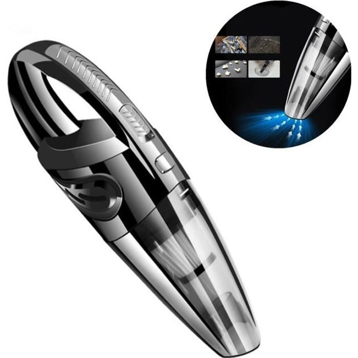 Sans Fil Aspirateur Table Cyclonique Puissante 120W Batterie Charge Rapide Filtres Ménage,Voiture, Bureau, Canapé, Liquide