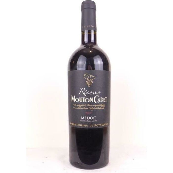 médoc mouton-cadet réserve baron philippe de rothschild (1 bouteille 75 cl) rouge 2009 - bordeaux