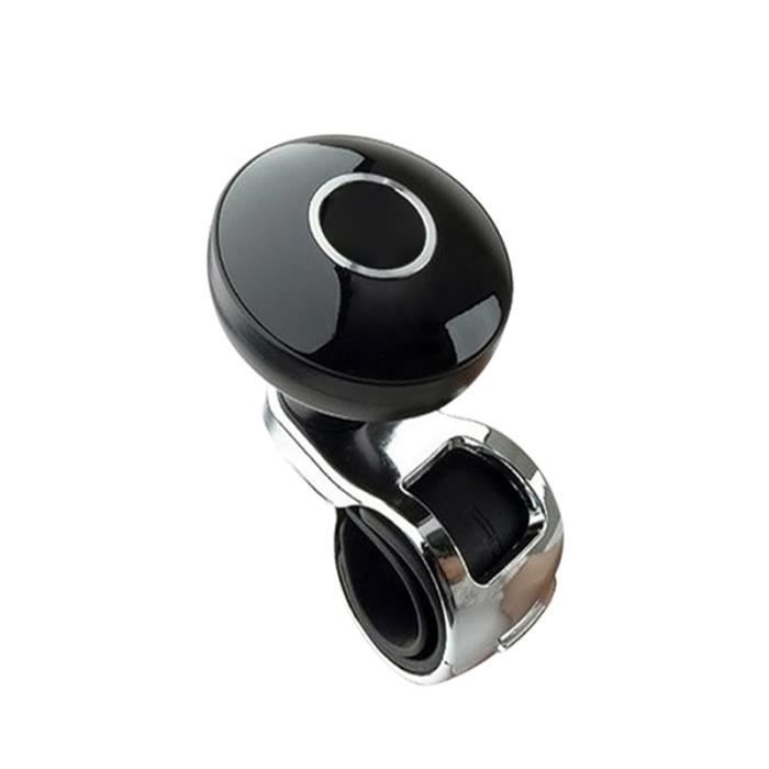 Poignée de commande auxiliaire d'aide au propulseur poignée d'alimentation boule volant de voiture universel noir Suicide Spinner