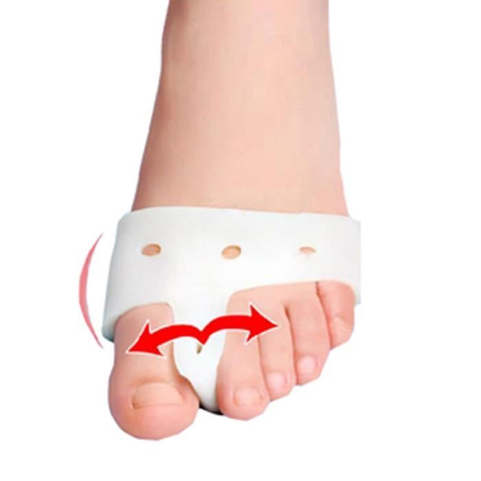 Ages4 4 pièces = 2 paire Massage des pieds Hallux Valgus correcteur appareil pédicure os pouce gros orteil séparateur Bunion garde