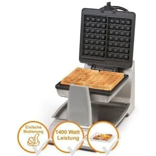 Gaufrier professionnel automatique pour gaufres belges épaisses