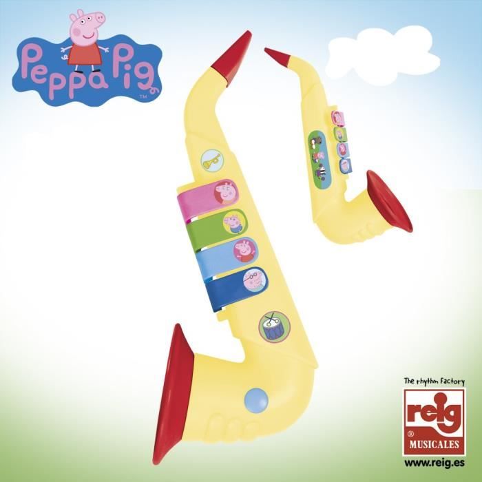 PEPPA PIG Saxophone 4 Notes Peppa Pig En Boite