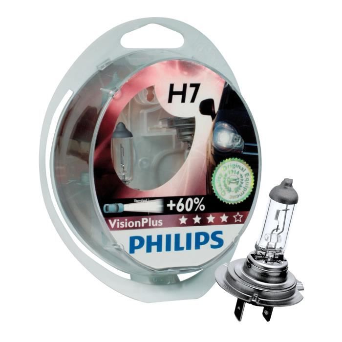 H7 VisionPlus 55W 12V showbox - Philips