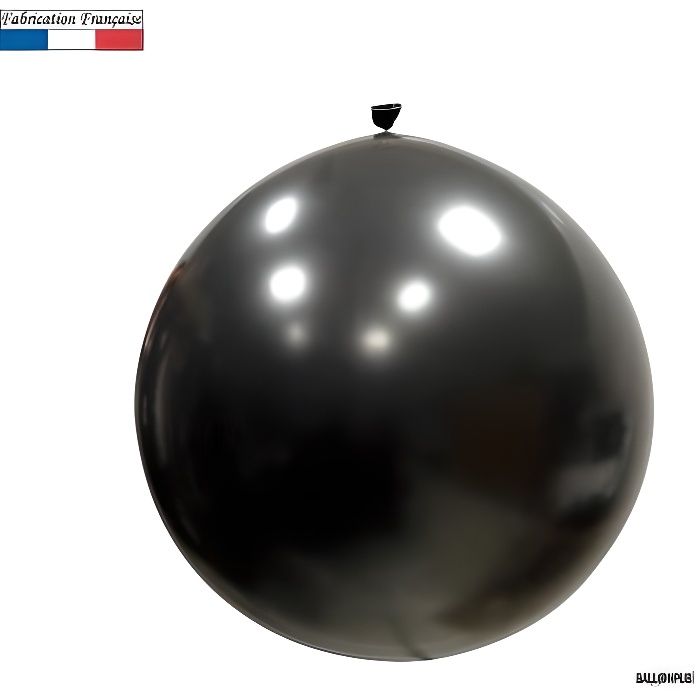 Ballon géant opaque noir, 1m (x1) REF/3208C