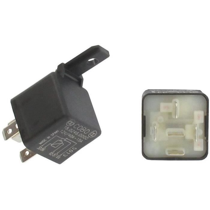 Relais universel 12 V, 20/30 A - 5 broches