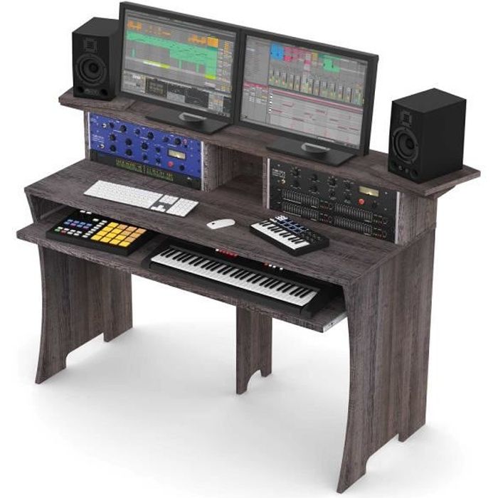 GLORIOUS WORKBENCH DRIFWOOD - Station de Travail Home Studio Finition Bois