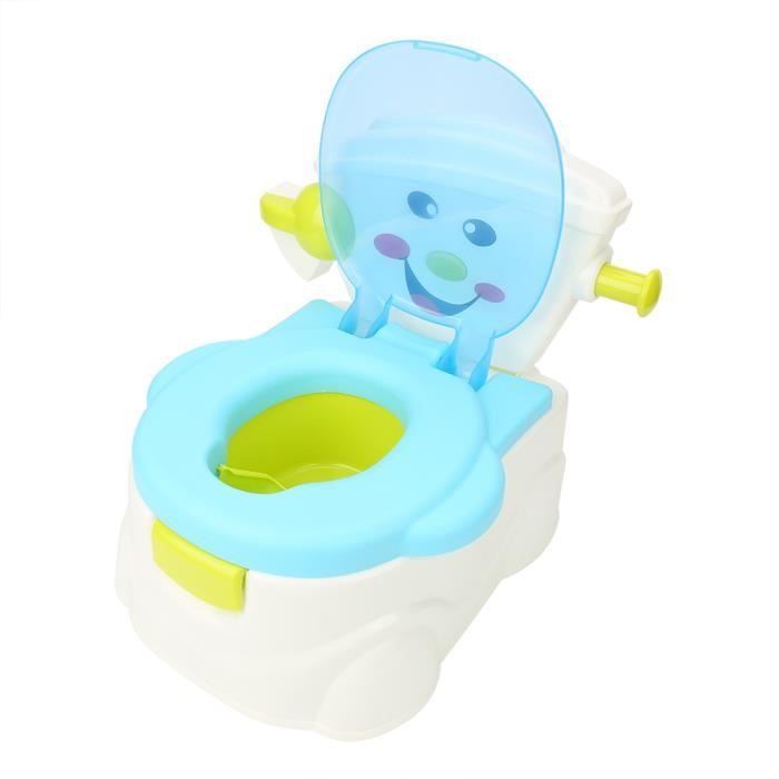 Chaise d'apprentissage de la propreté des toilettes pour tout-petits (bleu)
