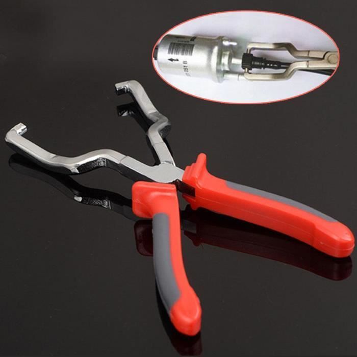 Pince pour connecteur de durite de carburant - 235 mm, Conduite de carburant en acier inoxydable Pince à essence Tuyau Pince