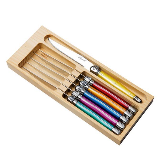 LAGUIOLE L105 6 couteaux Laguiole Coffret en bois
