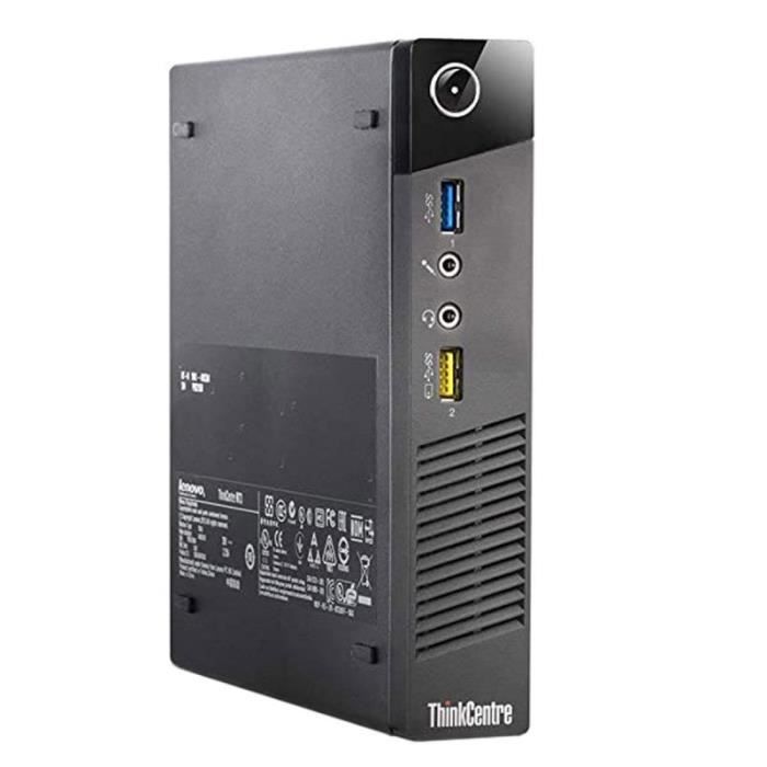 Ultra Mini PC Lenovo M73 Tiny USFF i5-4570T RAM 16Go SSD 120Go Windows 10 Wifi