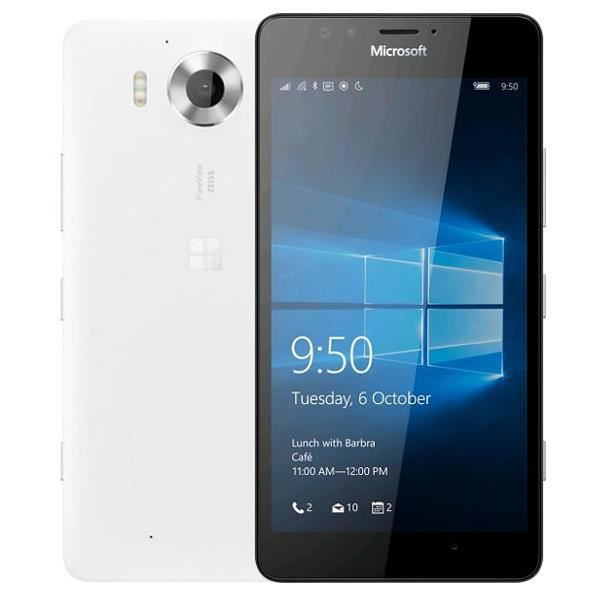 Microsoft Lumia 950 Single Sim Blanc débloqué