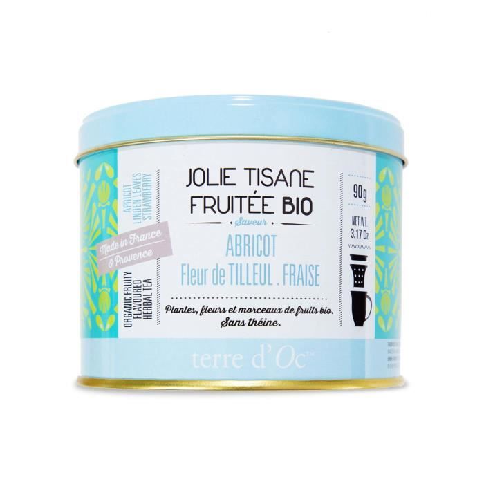 Tisane fruitée bio à la fleur de tilleul