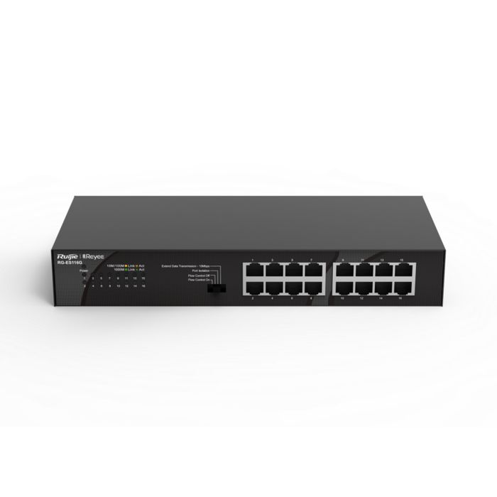 Switch Gigabit RUIJIE RG ES116G 16 Ports Couleur - vue 2