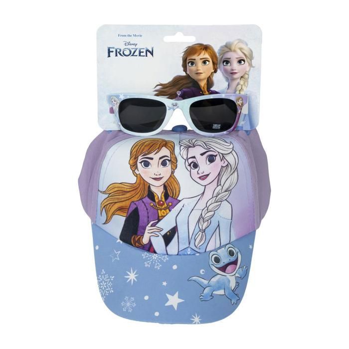 Ensemble lunettes de soleil et casquette disney LA REINE DES