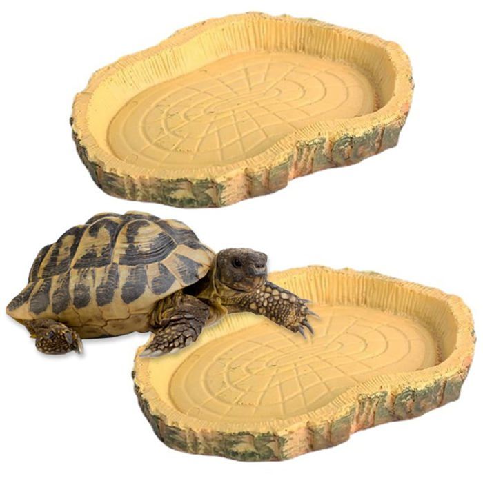 Bol dalimentation pour reptiles - AUCUNEARY -  - Plastique - Rond -