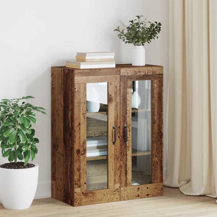 Armoire murale suspendue Montage mural Marron 69 5 x 34 x 90 cm-Mothinessto13555