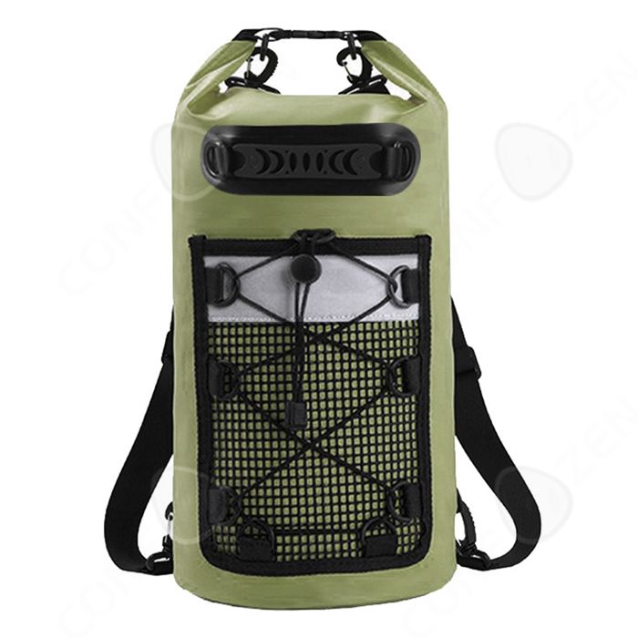 10L Sac étanche Polyvalent, 2L/5L/10L/15L/20L/30L Blanc Waterproof Dry Bag Avec Longue Bandoulière Réglable Sac à Dos Imperméable - Sport