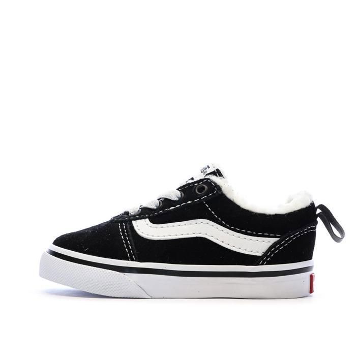 Vans Baskets Noires/Blanches Garçon/Fille Vans Ward