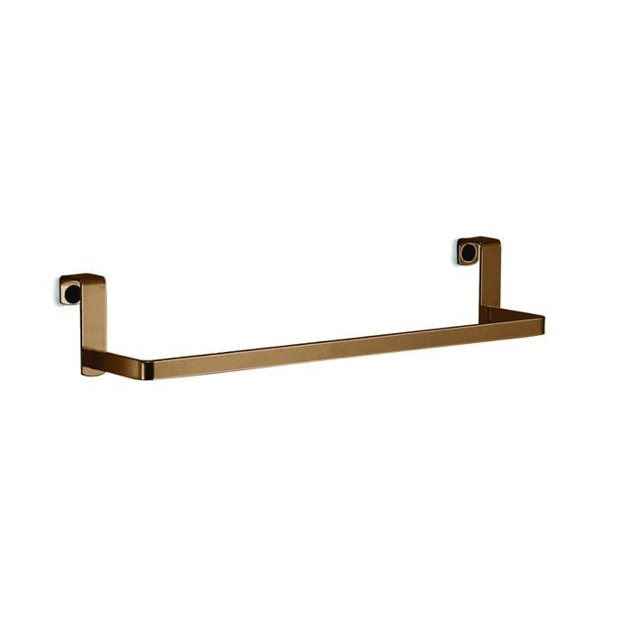 Porte-serviettes à suspendre sur porte ou meuble en acier inoxydable or mat Porte-serviettes à suspendre sur porte ou meuble en acier inoxydable or mat