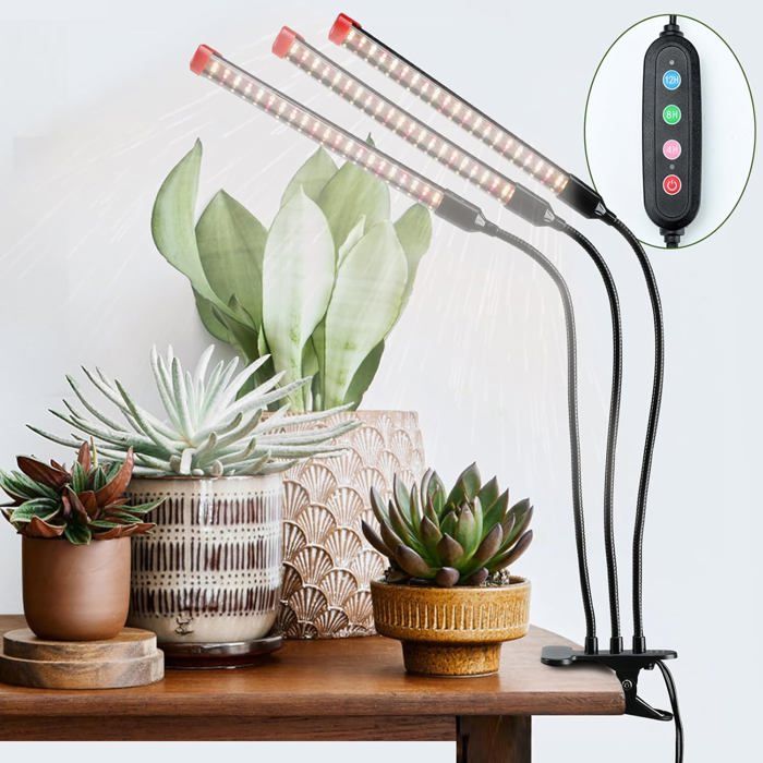 Lampe De Croissance De Plantes DIntérieur 3000 Lumens 27W 2024 Le Plus Récent Clip Lampe De Croissance De Plantes DIntérieur Lam