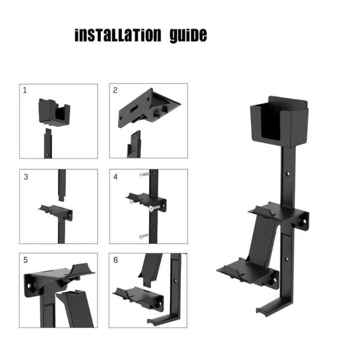 Support Mural Pour Manettes De Jeu - Compatible Playstation Et Xbox - Neuf Sous Emballage
