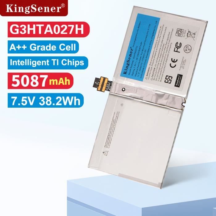 Cameron Sino Vervangende Batterij – Voor Surface Pro 4 (1724) – 5050mAh – 7.5V – Li-Polymeer – Met CE/FCC/RoHS – 12 Maanden Garantie