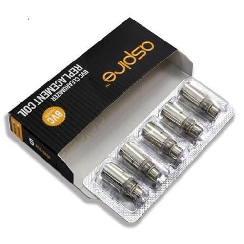 Boite de 5 rsistances Aspire BVC 2,1 ohms - Cdiscount Au quotidien