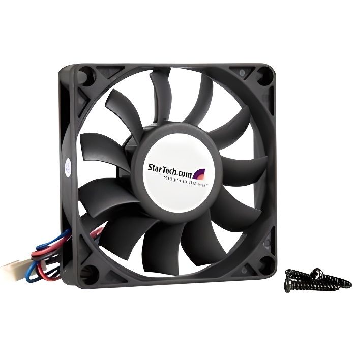 StarTech.com Ventilateur PC à Roulement à Billes Alimentation TX3 70 mm Neuf - vue 2