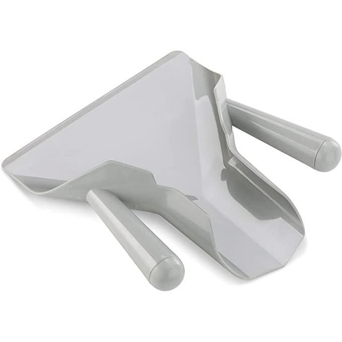 Lot De 2 Pelles à Copeaux/frites En Plastique - Pratique Pour Cuisine, Bar, épicerie