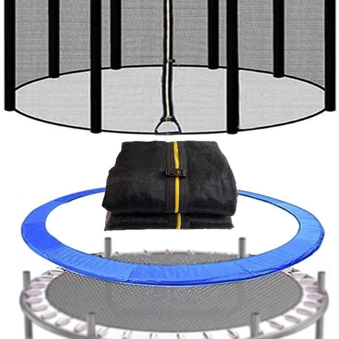 Coussin de protection des ressorts Filet de sécurité pour trampoline 244cm 305cm 