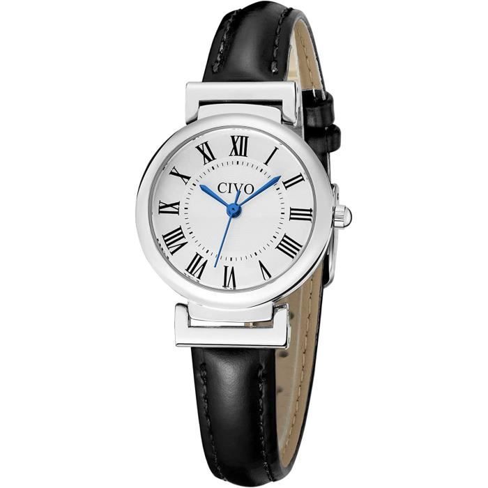 Montre Pour Femme Alfred Hammel - Cadran Chiffres Romains - Occasion - Nécessite Une Pile