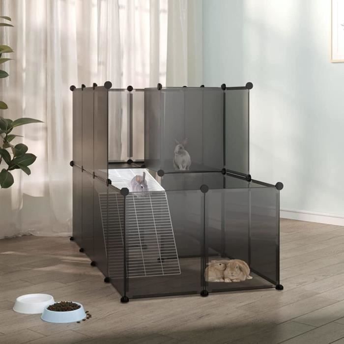 Tapis De Repos Métallique Pour Cage – Lapin, Chiot, Cochon, 44x26,5 Cm