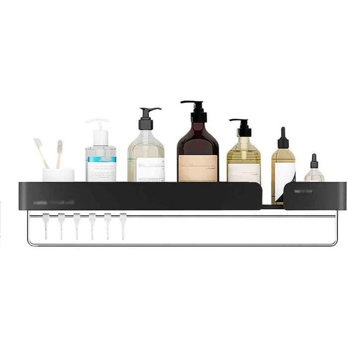 TWBEST Etagere Douche Sans Percage, 4 PCS Étagère De Rangement Douche