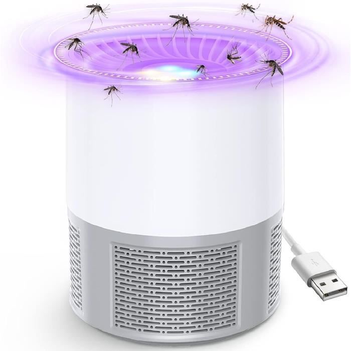 Tueur De Moustique Électrique Lampe LED Lumière UV Non Toxique Piège à Insectes