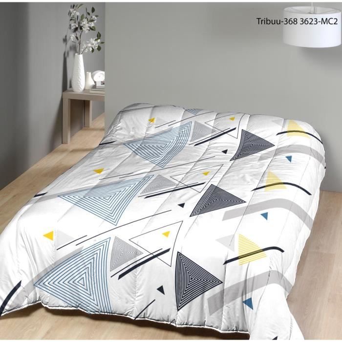 Couette tempérée Tribuu - 1 personne 140x200 - Mi saison - MORTREUX