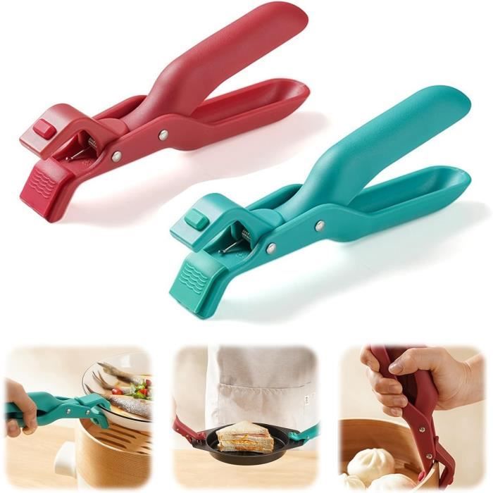 Pince Cuisine Silicone,Pinces de barbecue silicone Vert,Pince