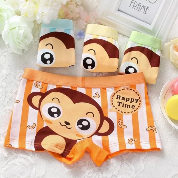 4pcs Bebe Garcons Enfants Singe Dessin Anime Sous Vetements Enfants Calecons Pantalons Courts S7365 Achat Vente Chapeau Bob Soldes Sur Cdiscount Des Le Janvier Cdiscount