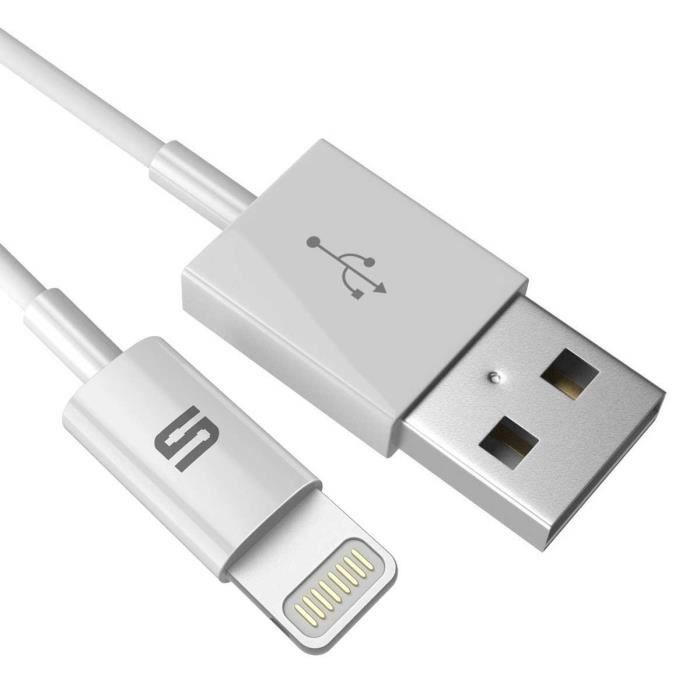 Acheter Câble Lightning vers USB MFI certifié Apple 2m Blanc Reconditionné - 16,99 € Câble Lightning vers USB MFI certifié Apple 2m Blanc Reconditionné - reconditionné disponible sur Cdiscount Seconde Vie