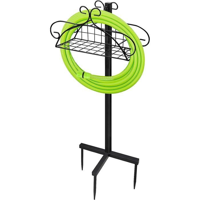 Support pour Tuyaux de Jardin sur Pied en métal, Support de Tuyau d — free download