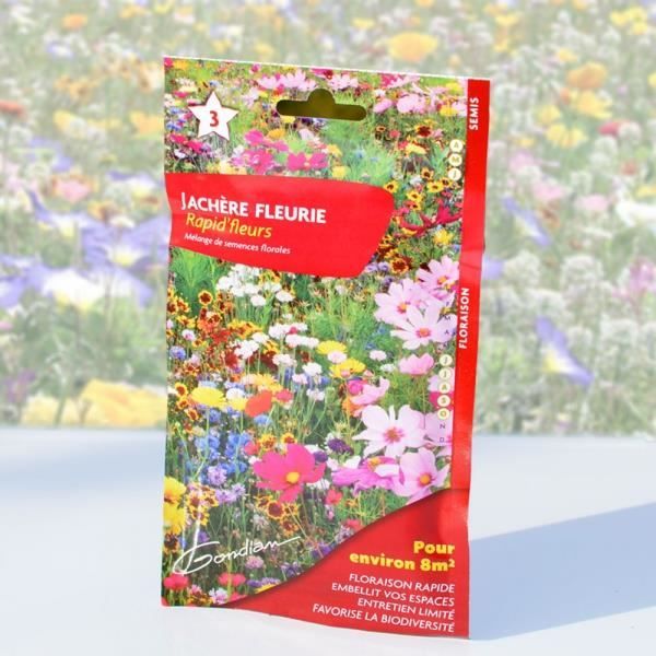 Jachere Fleurie Floraison Express Multicolore Achat Vente