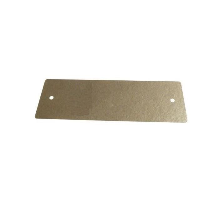 Plaque mica ondes - Whirlpool - 135x45mm - Protection micro-ondes