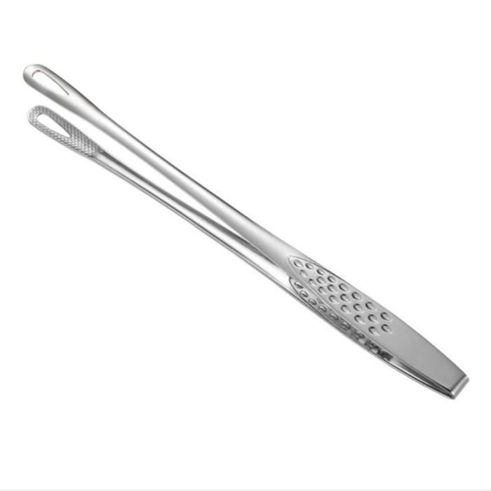 Pince à Barbecue Inox 12,5-18 Cm - Pour Viande, Grill, Cuisine, Outil Chef