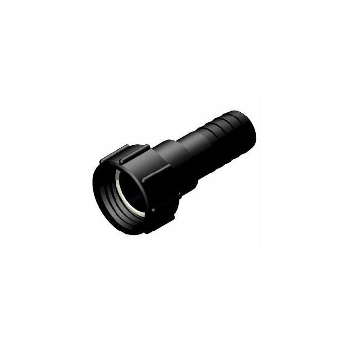 Raccord Mâle 1-1/2" Cannelé Ø38mm - Polypropylène Fibre De Verre - Pour Cuves IBC